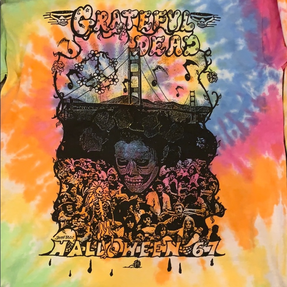 Grateful Dead Long Sleeve Tye Dye Shirt